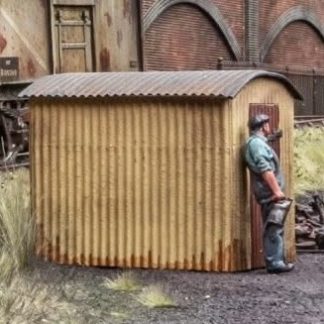 GWR Standard Lamp Hut – O Gauge Laser Cut Model Railway Kit