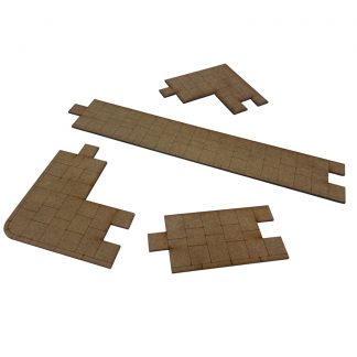 O Scale Paving
