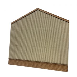 Modern Low Relief Warehouse. Low Wall Large