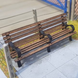KS800103: O Scale 8ft Park Bench