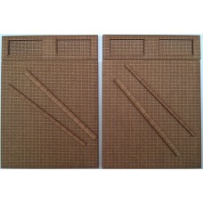 Low Relief Arches Wings