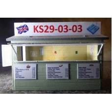 KS290303 O Scale Wooden Cafe