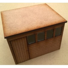 KS290503 O Gauge Pent Roof Shed scale 10ft x 8ft