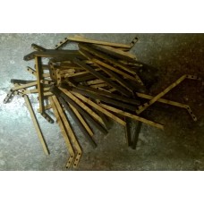 KS32-02-02: OO Scale Security Fence Posts - bag 50