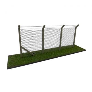 KS320103: O Scale 8' Bent Arm Fence