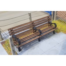 KS800103: O Scale 8ft Park Bench