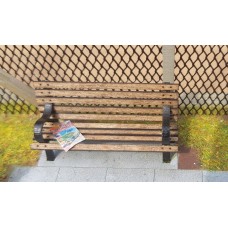 KS800203: O Scale 6ft Park Bench