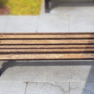 KS800403: O Scale 6ft Park Bench Backless