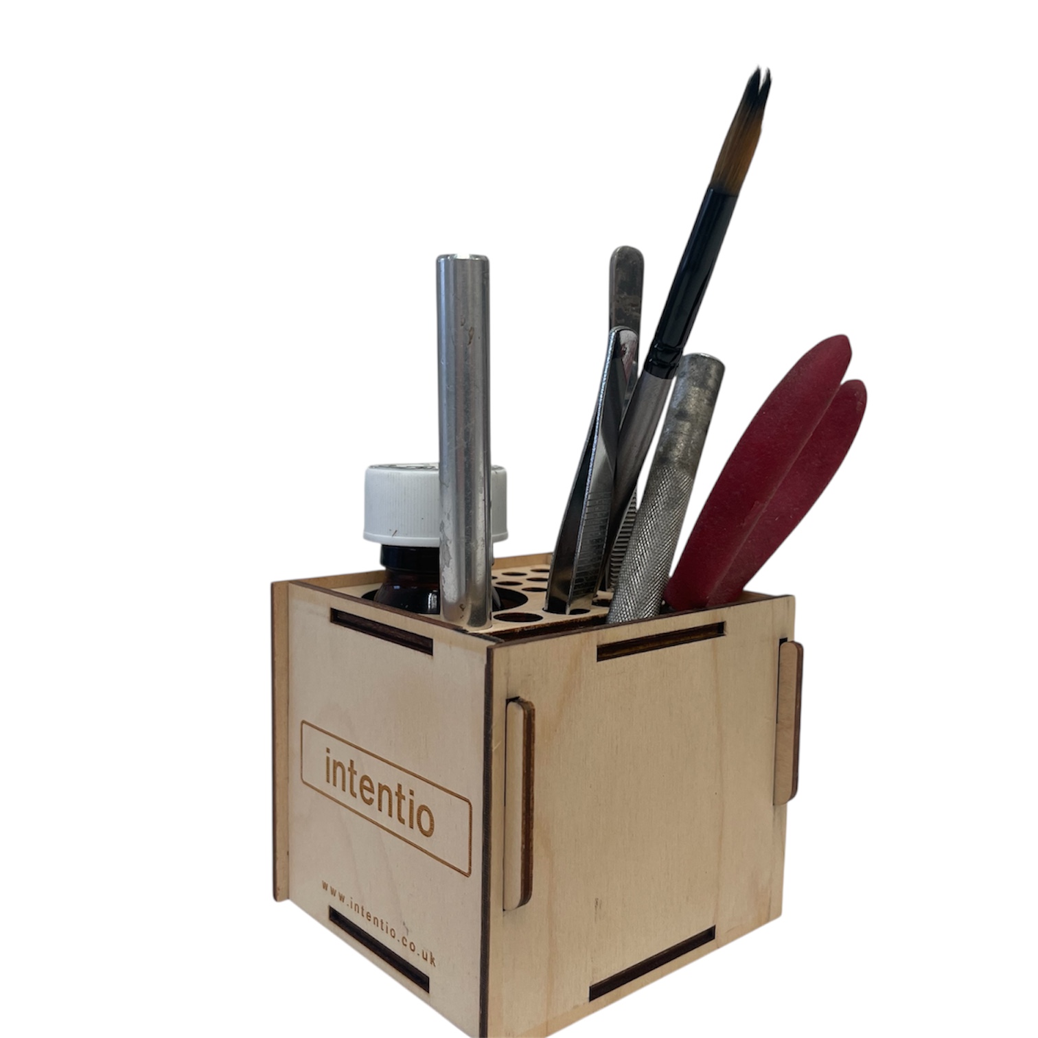 Brush, Glue & Tool Holder | Model Railway Workbench Organiser - Image 4