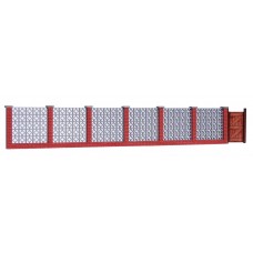 Screen Block and Brick Garden Wall